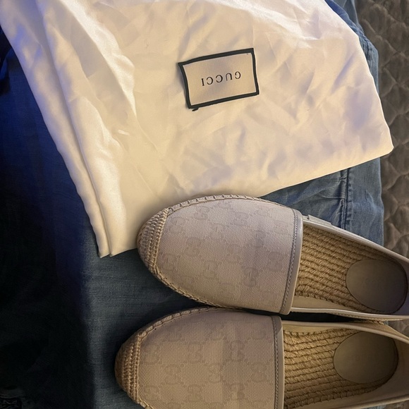 Gucci espadrilles worn once still new IT size 38 US8 - Picture 8 of 8